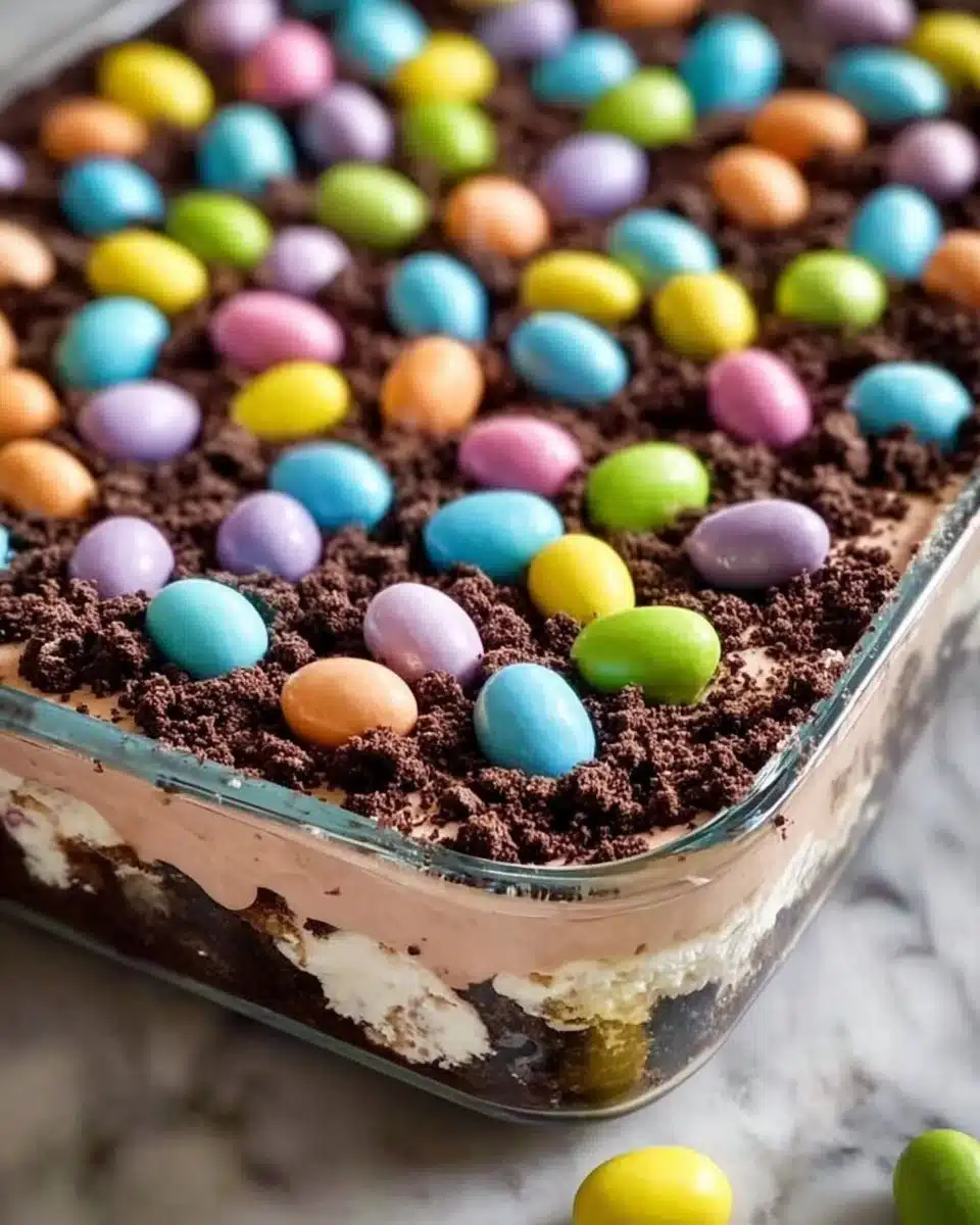 Easter Dirt Cake Casserole