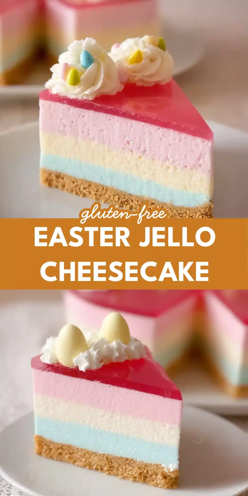 Easter JELLO Cheesecake