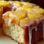 Delicious Easter Pineapple Cake decorated with fresh fruit and vibrant colors.