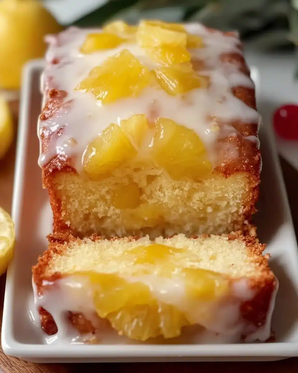 Easter Pineapple Heaven Cake