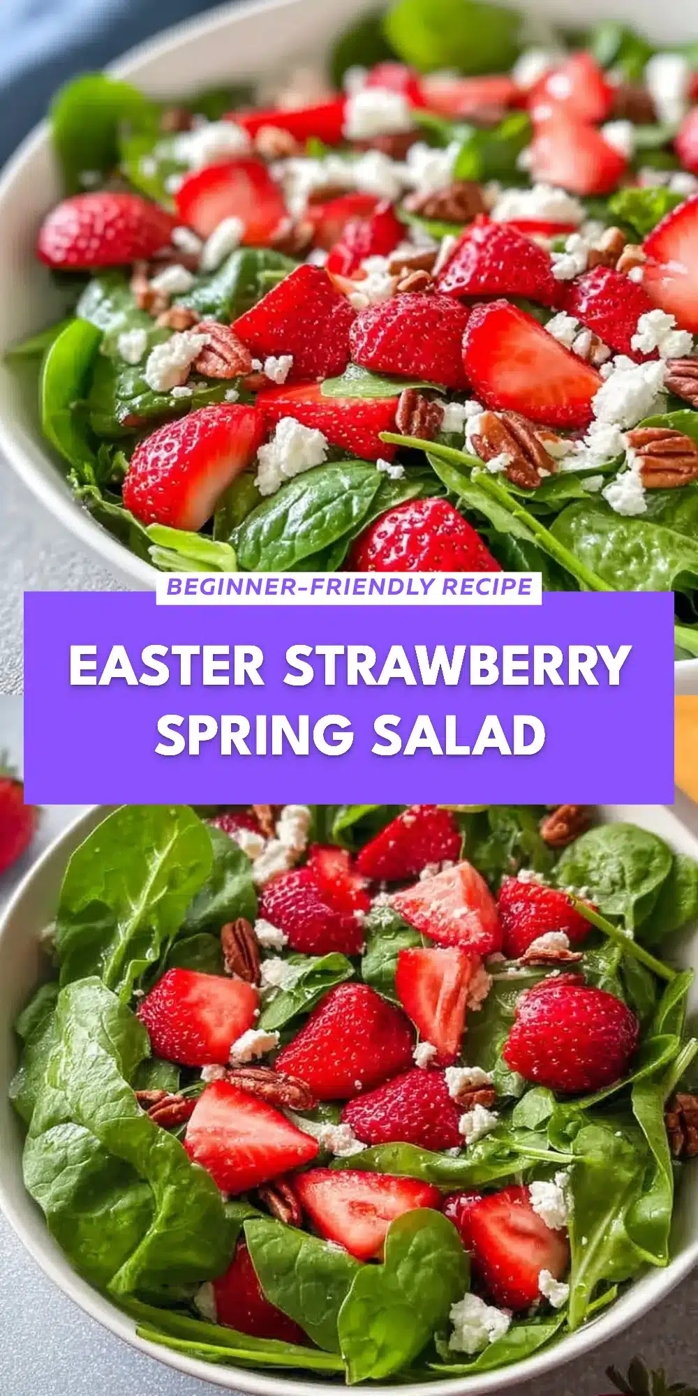 Easter Strawberry Spring Salad