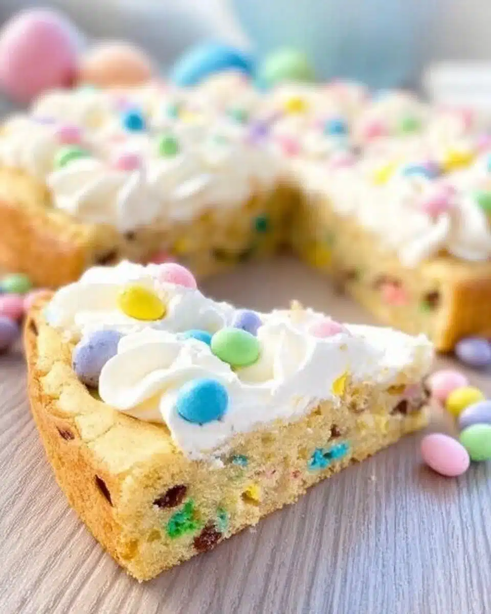Homemade Easter Sugar Cookie Cake
