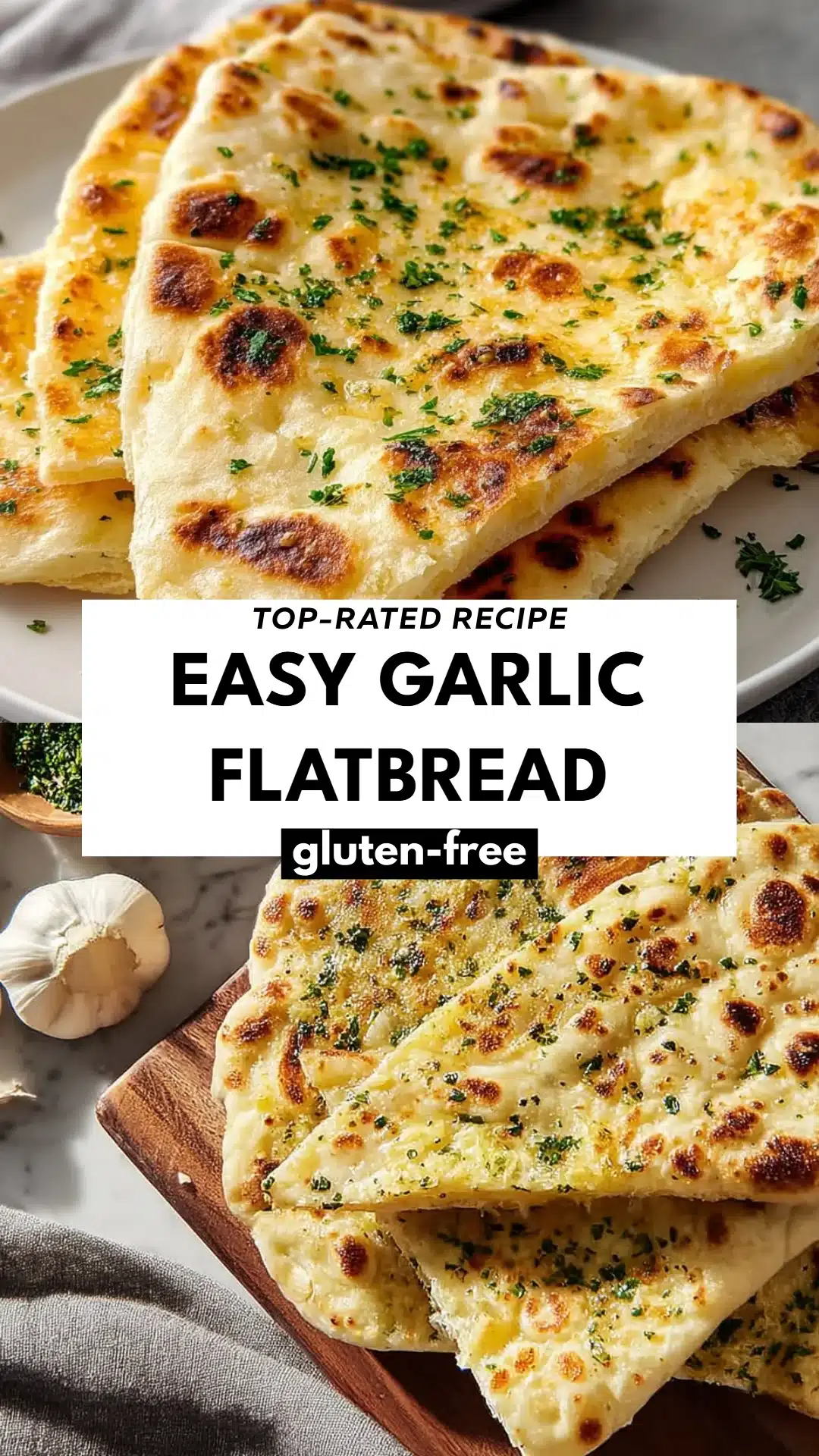 Easy Garlic Flatbread