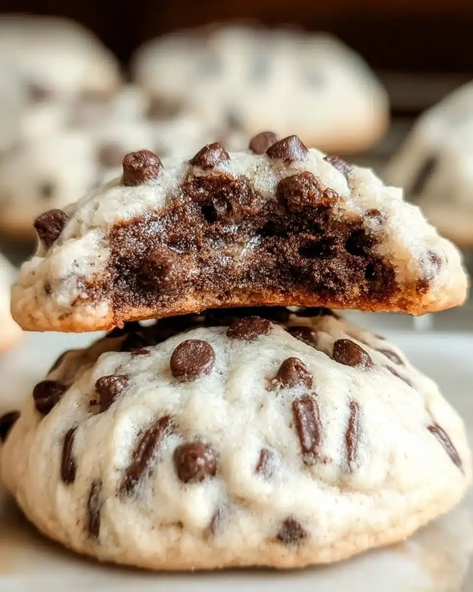 Freshly baked forgotten cookies on a cooling rack, ready to be enjoyed.