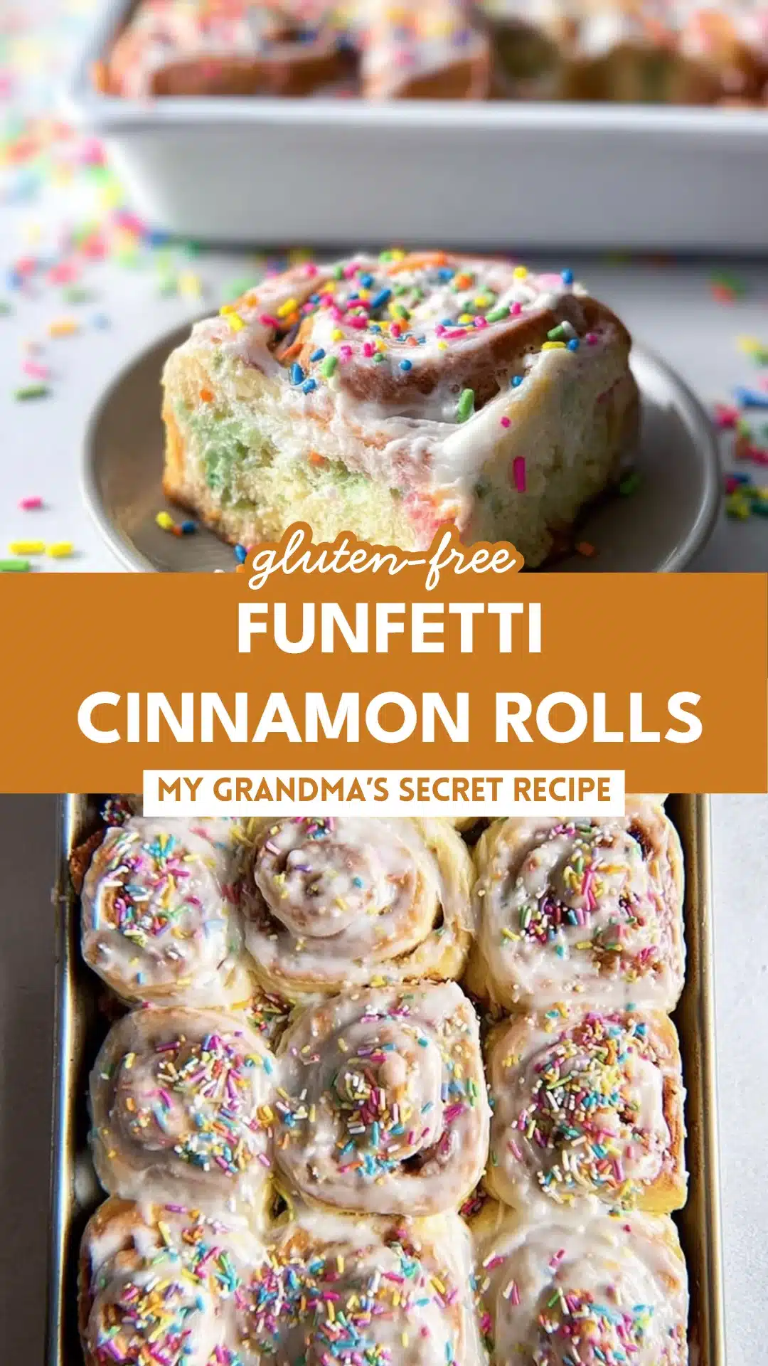 Funfetti Cinnamon Rolls