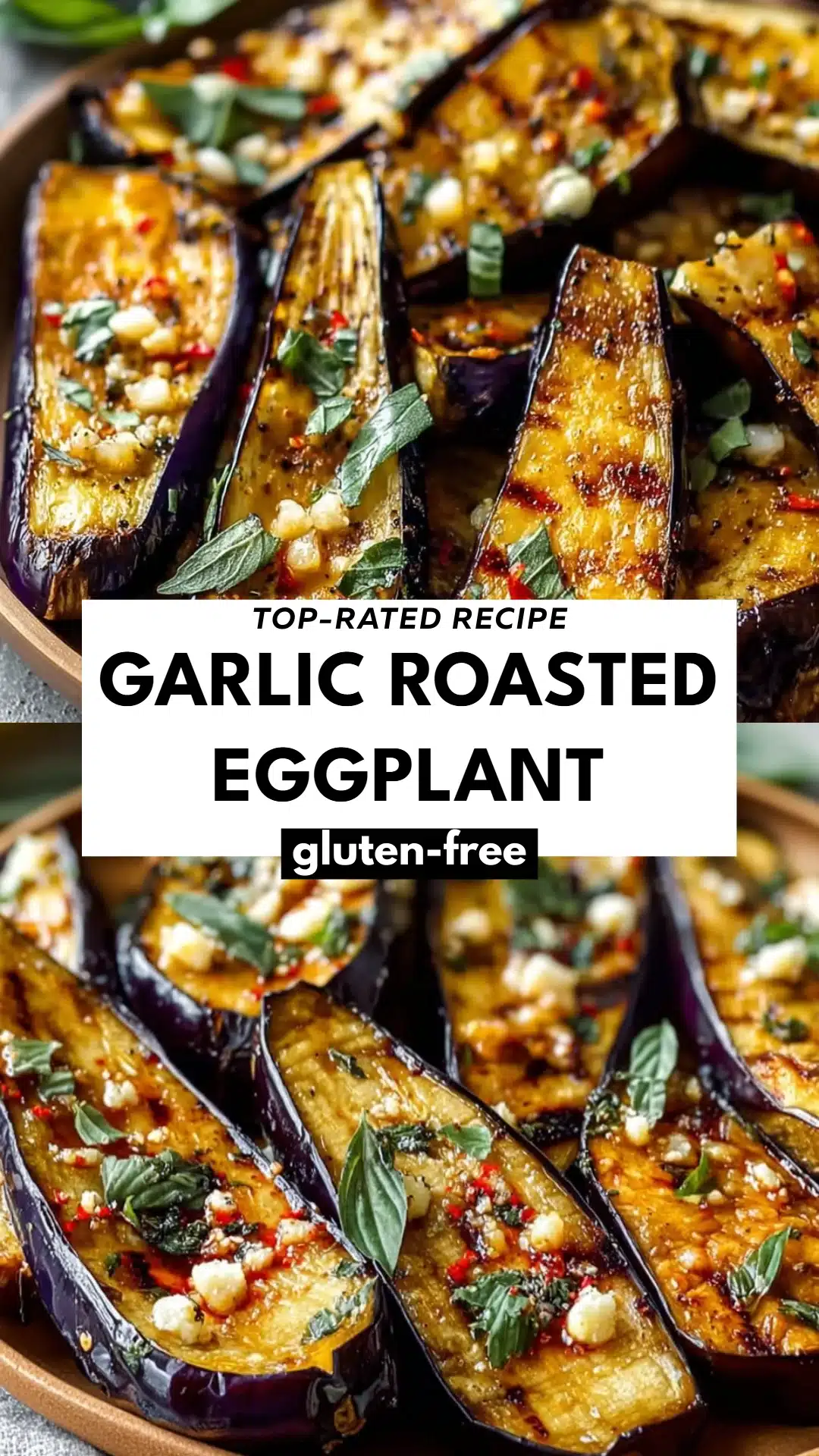 Garlic Roasted Eggplant