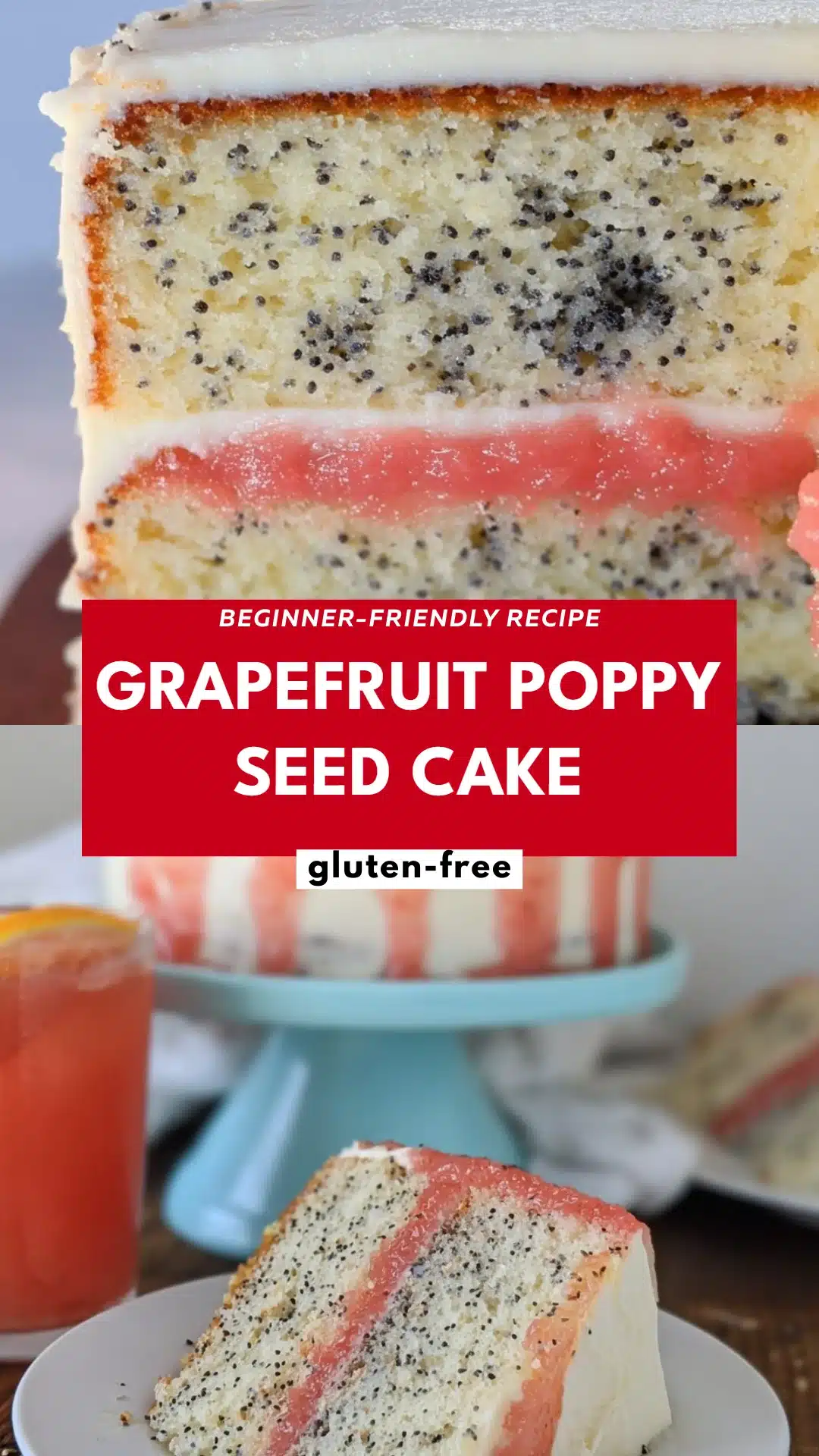 Grapefruit Poppy Seed Cake