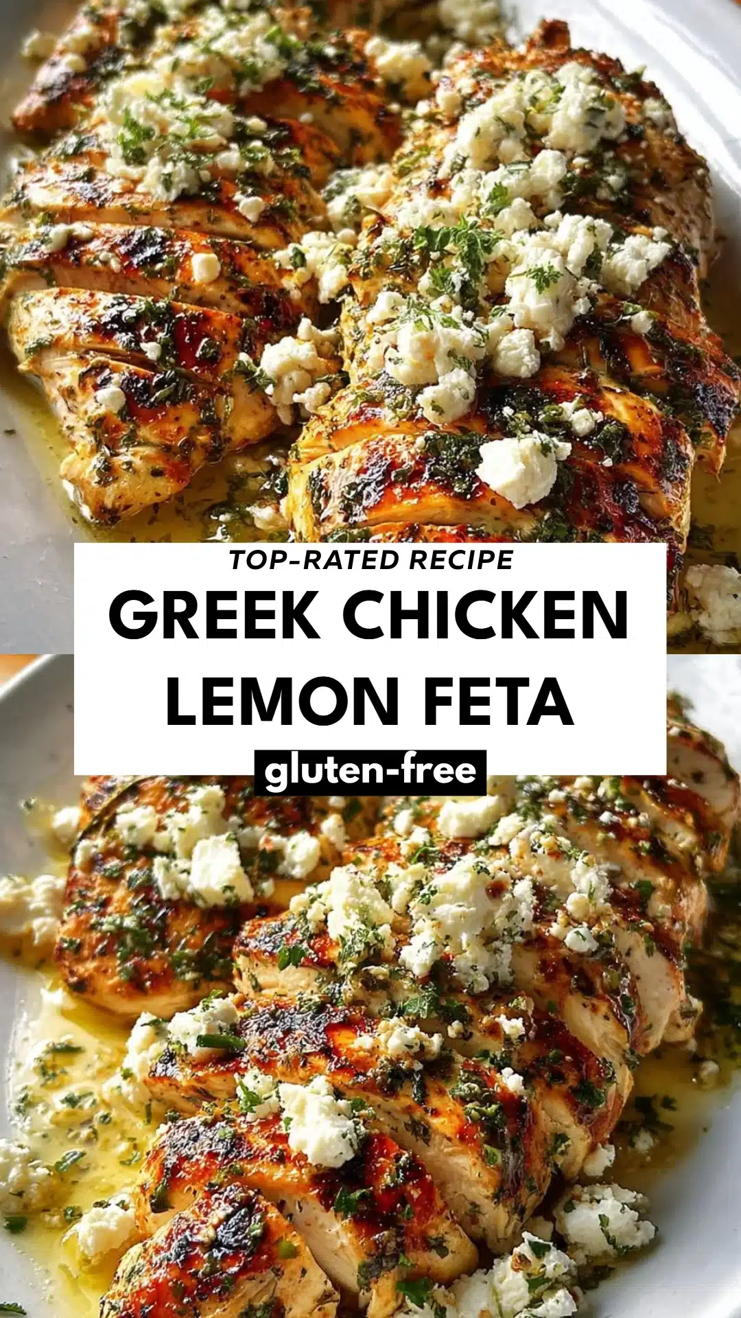 Greek Chicken Lemon Feta