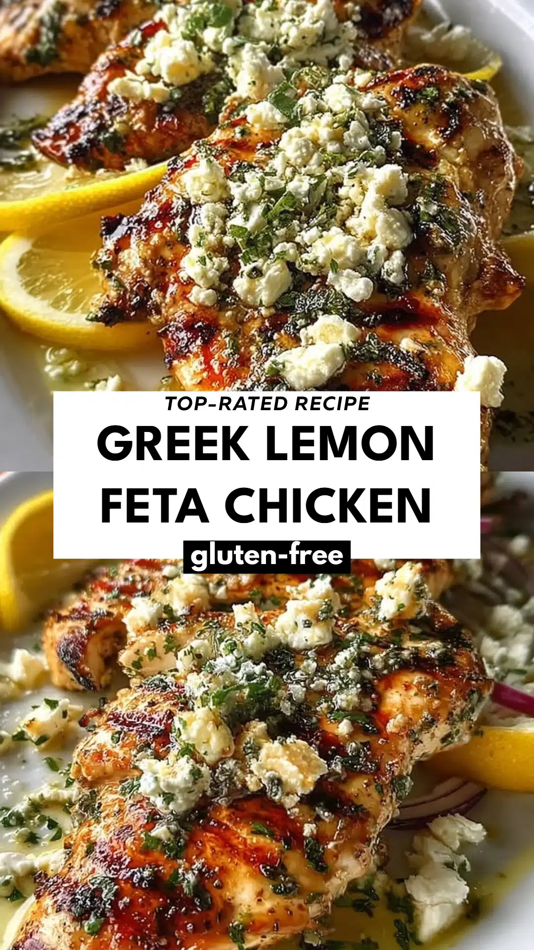 Greek Lemon Feta Chicken