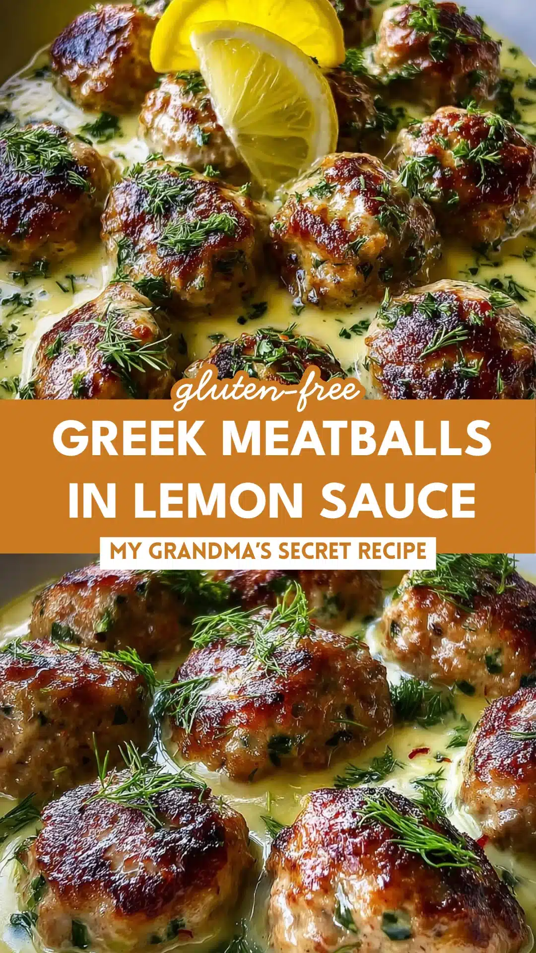 Greek Meatballs in Lemon Sauce