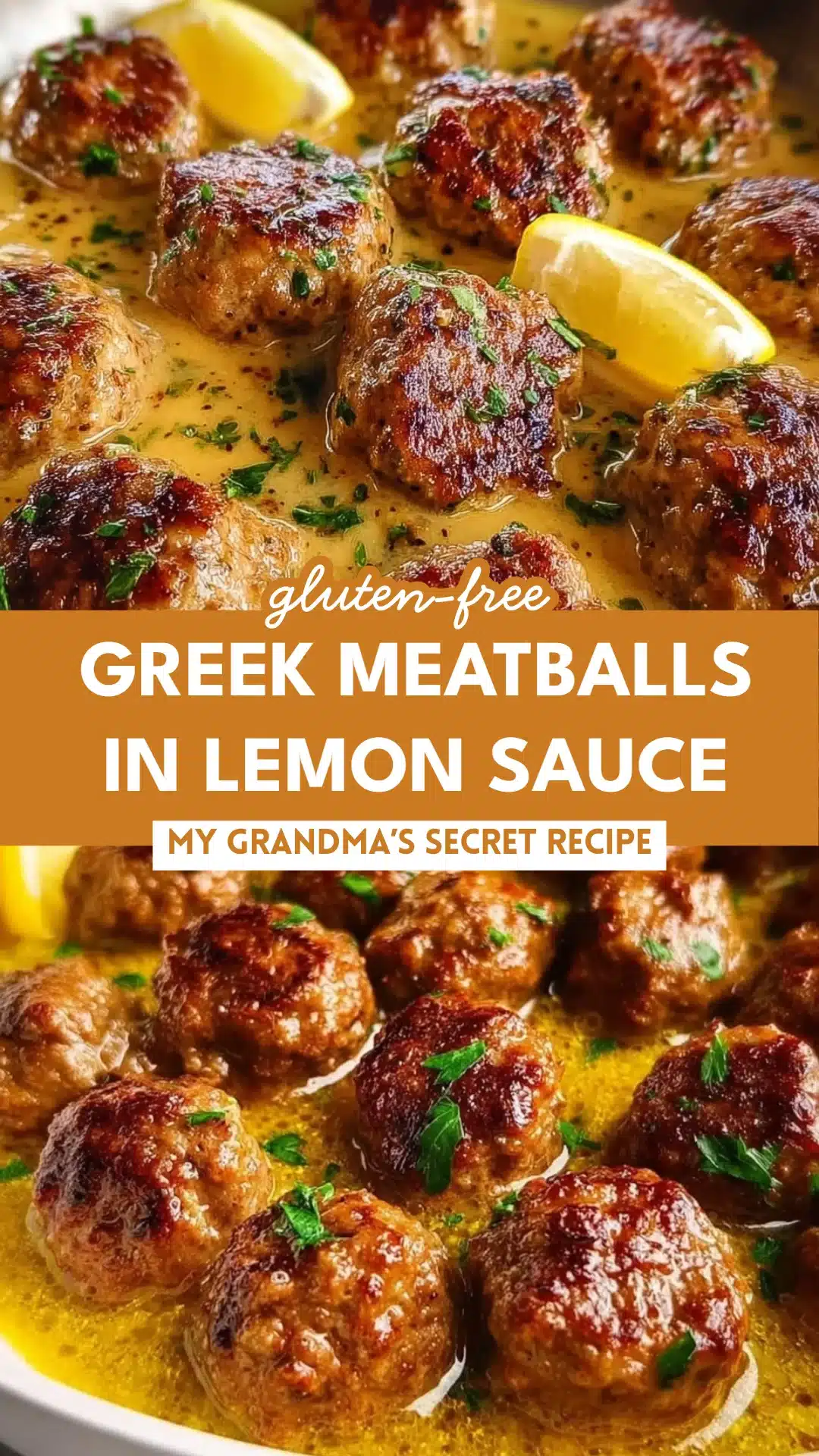 Greek Meatballs in Lemon Sauce