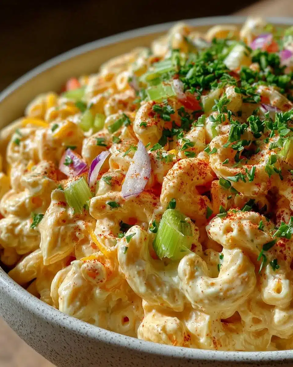 Guy Fieri-style Macaroni Salad