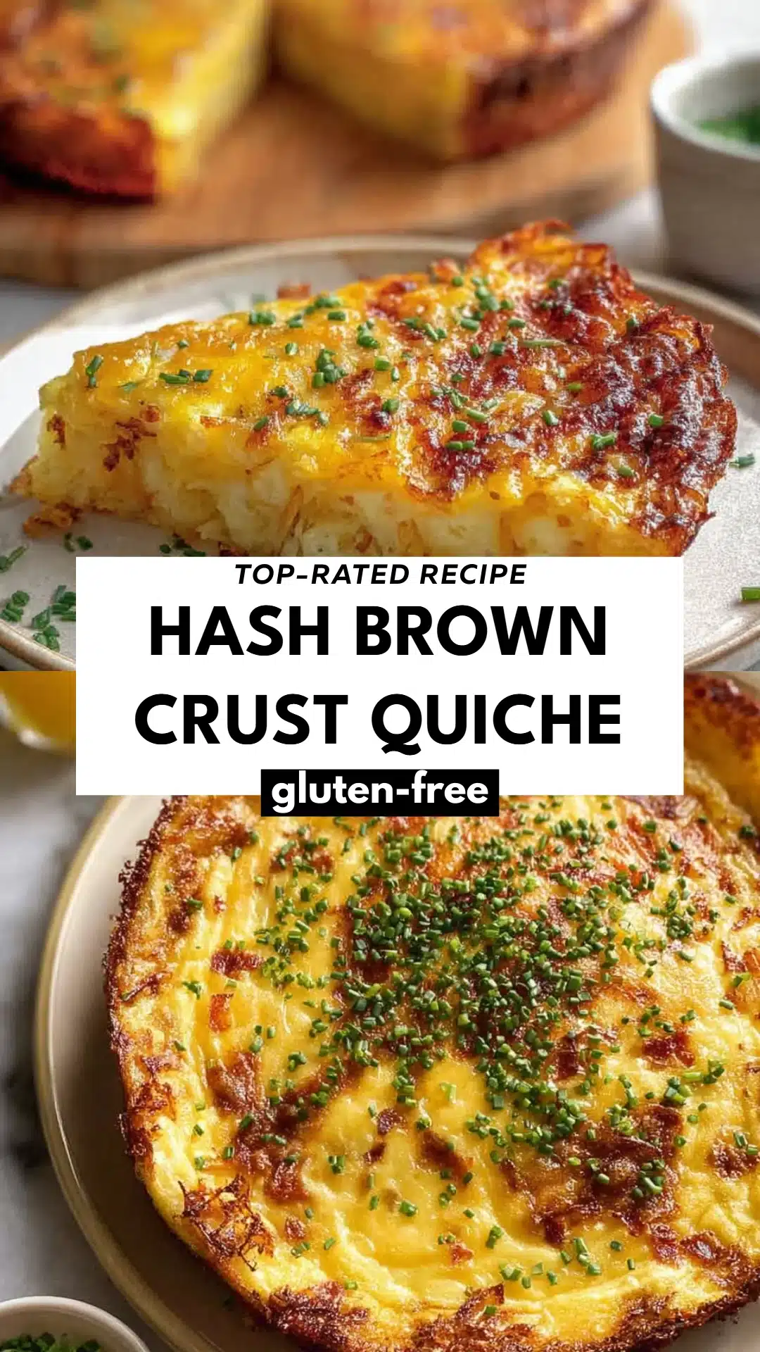 Hash Brown Crust Quiche