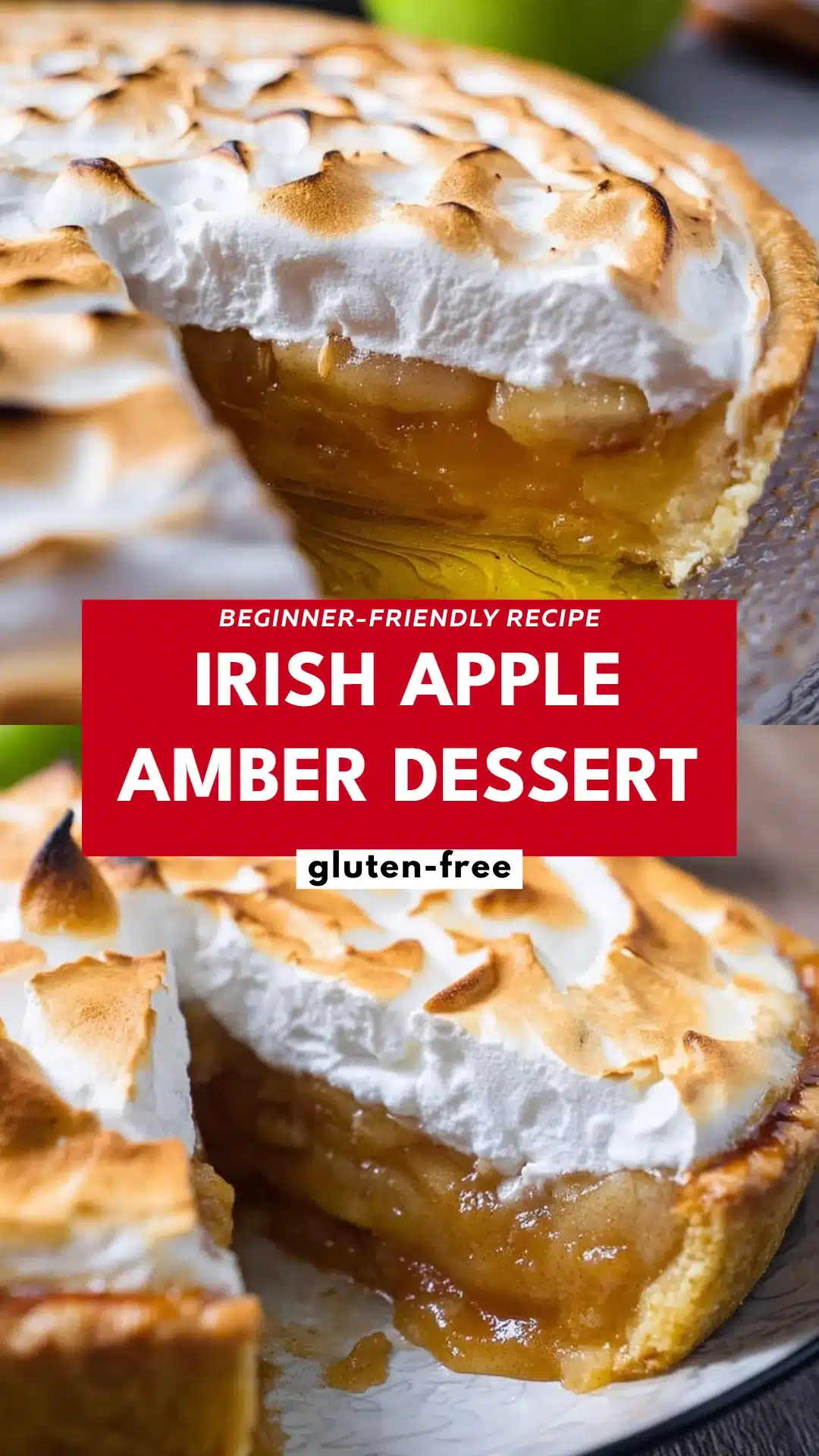 Irish Apple Amber Dessert