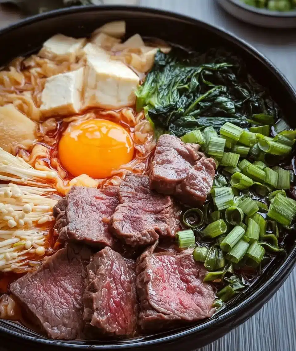 Japanese Sukiyaki Hot Pot
