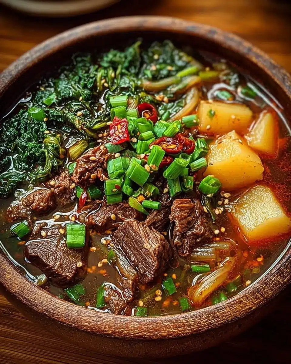 Korean Beef Soup