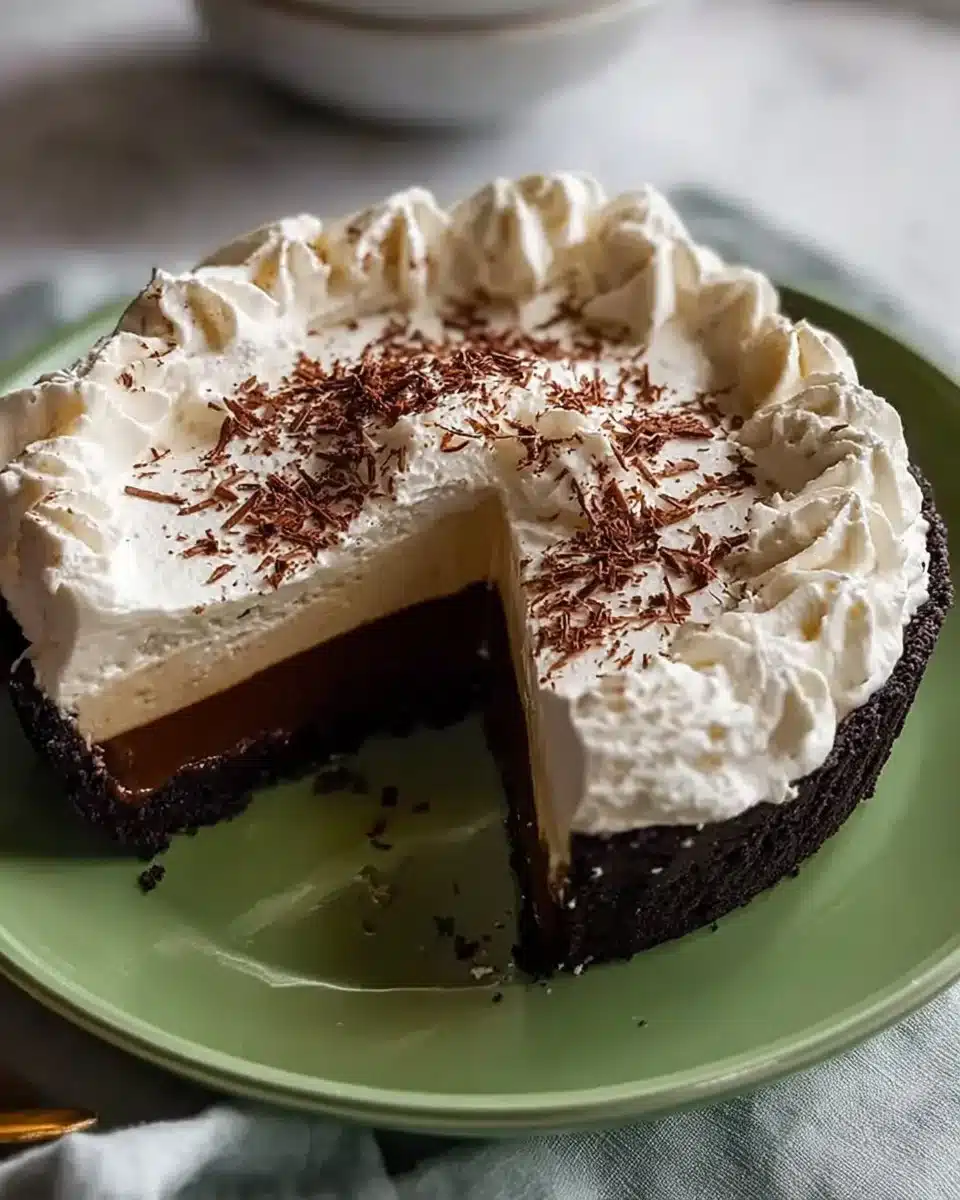 Layered Irish Coffee Pie