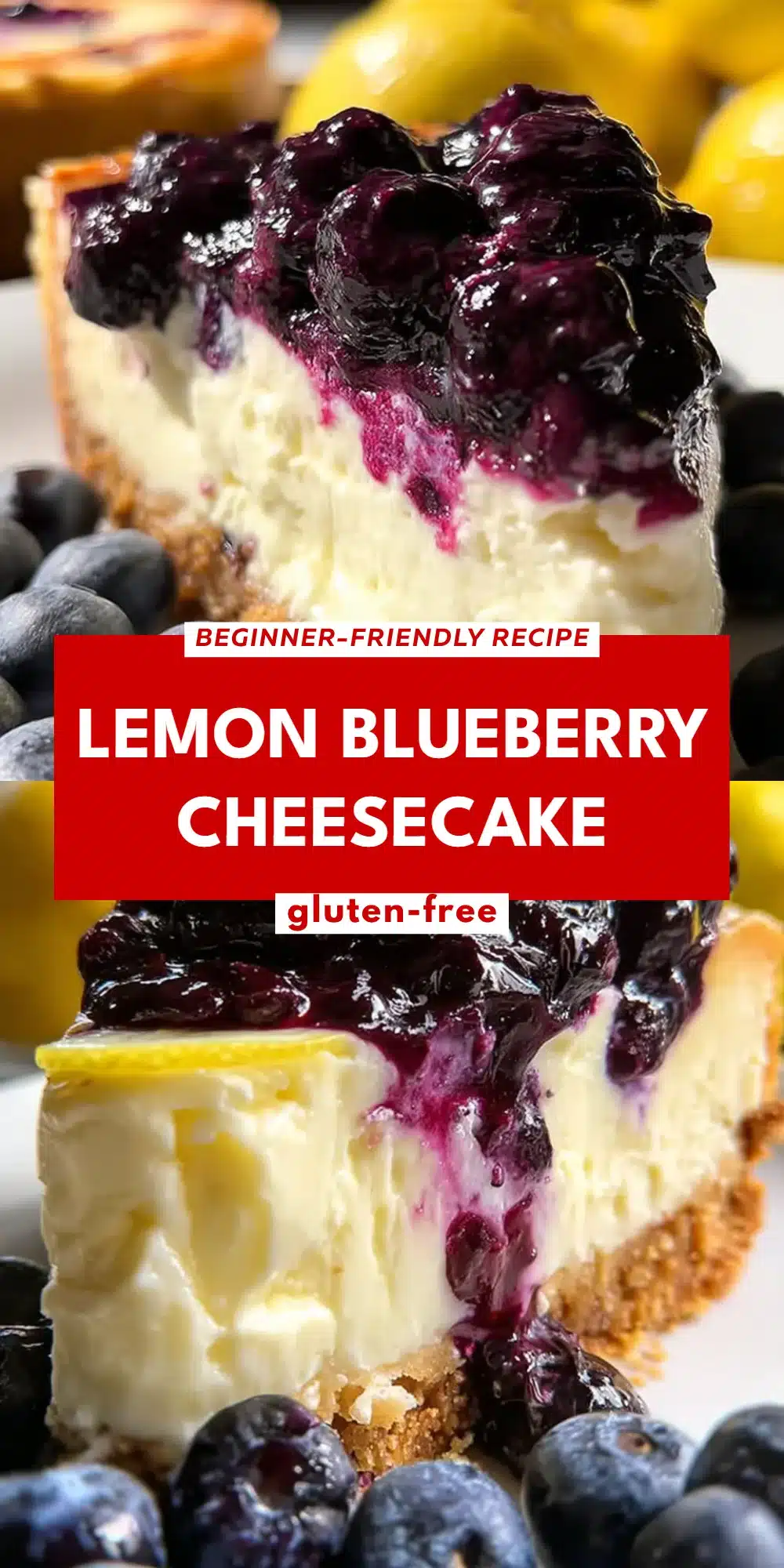 Lemon Blueberry Cheesecake