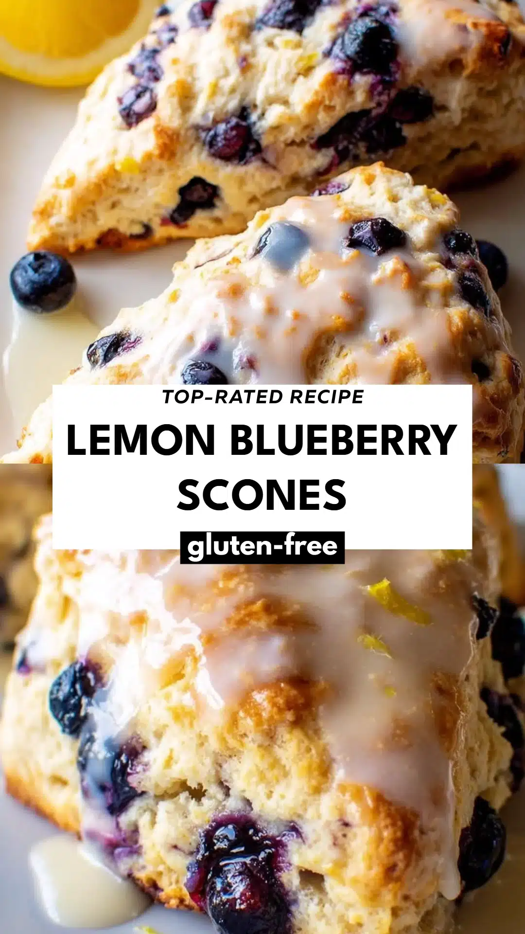 Lemon Blueberry Scones
