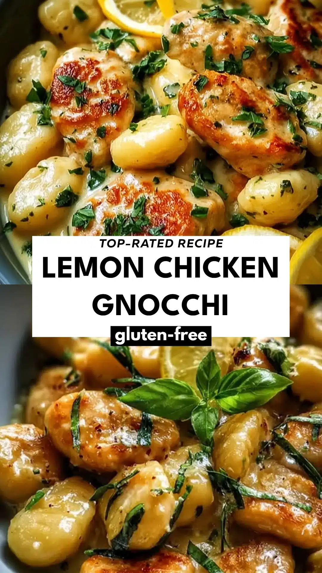 Lemon Chicken Gnocchi