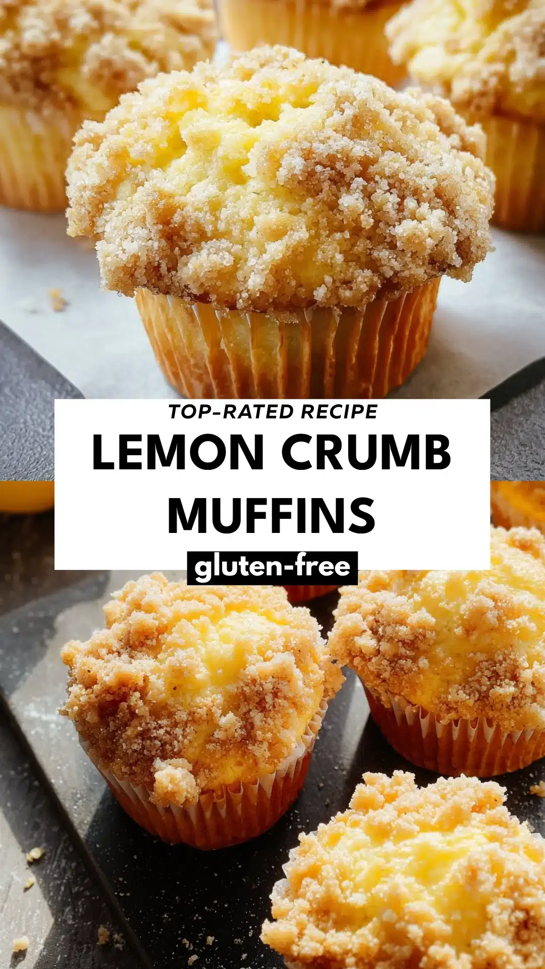 Lemon Crumb Muffins