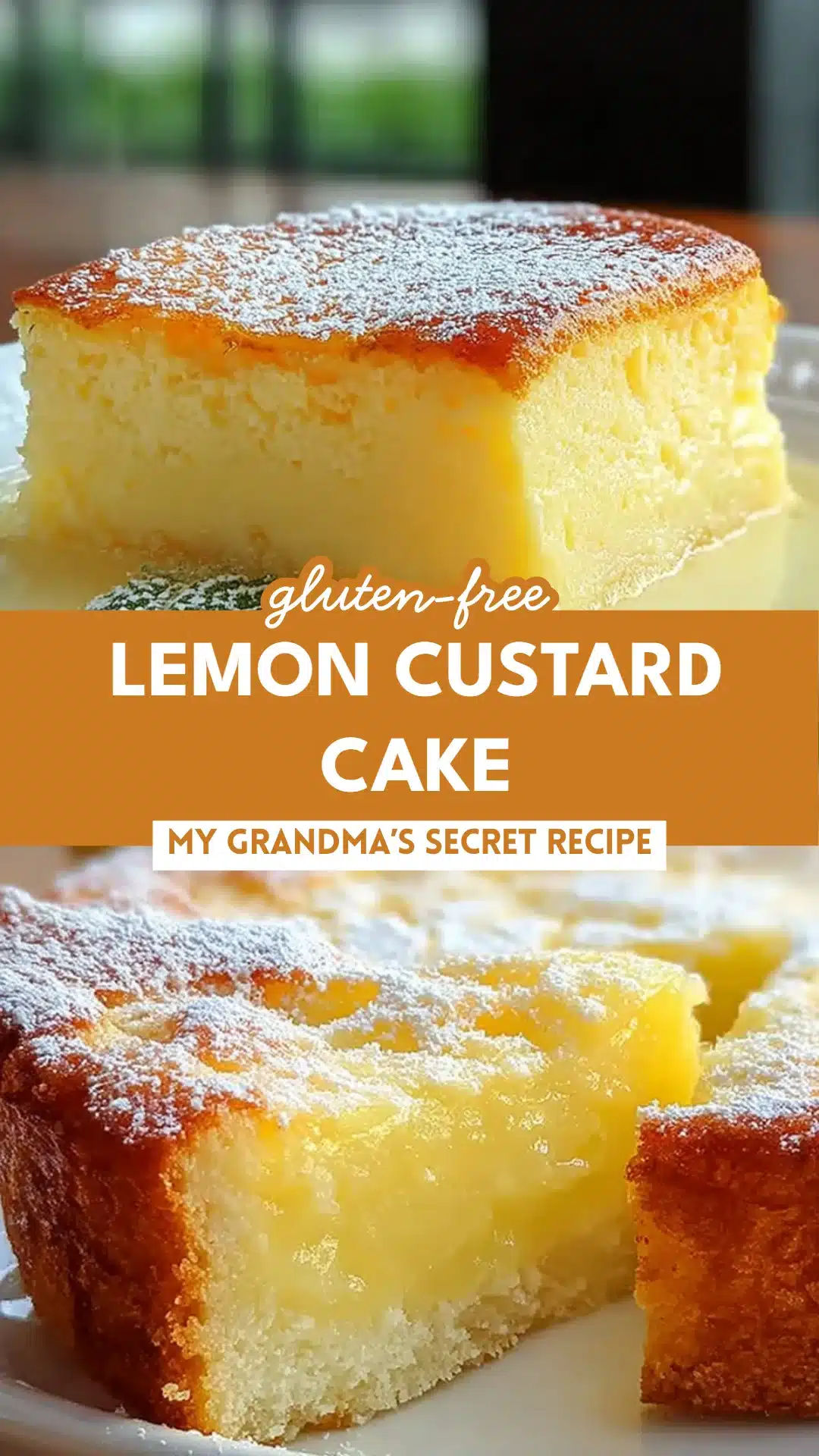 Lemon Custard Cake