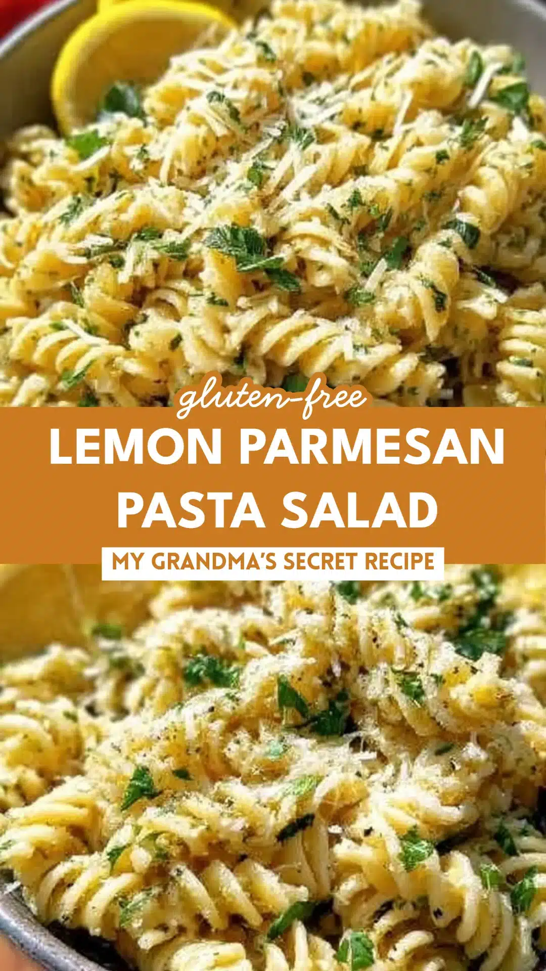 Lemon Parmesan Pasta Salad