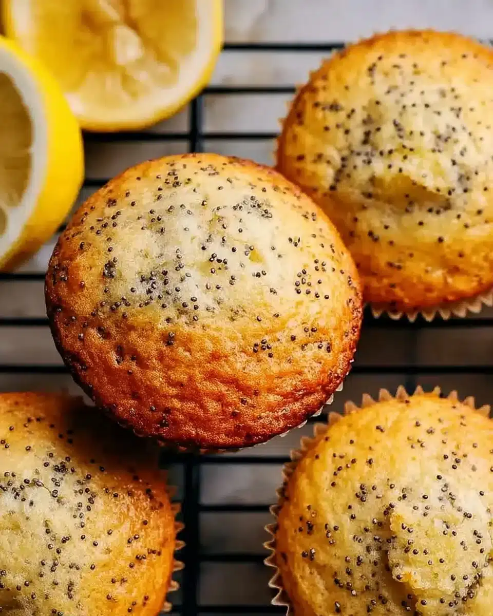 Lemon Poppy Seed Muffins