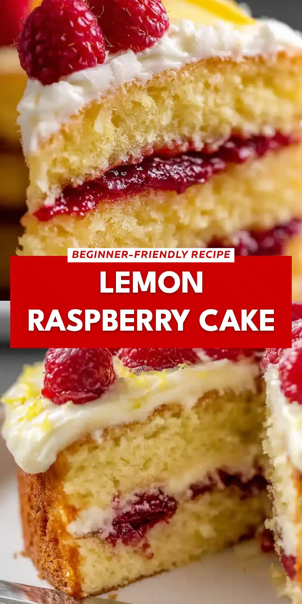 Lemon Raspberry Cake