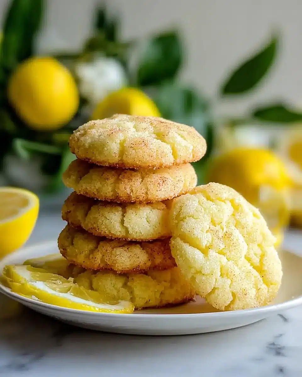 Lemon Snickerdoodles