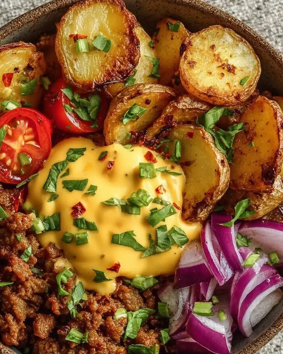 Loaded Fiesta Potato Bowls: Crispy & Cheesy Dinner Fun