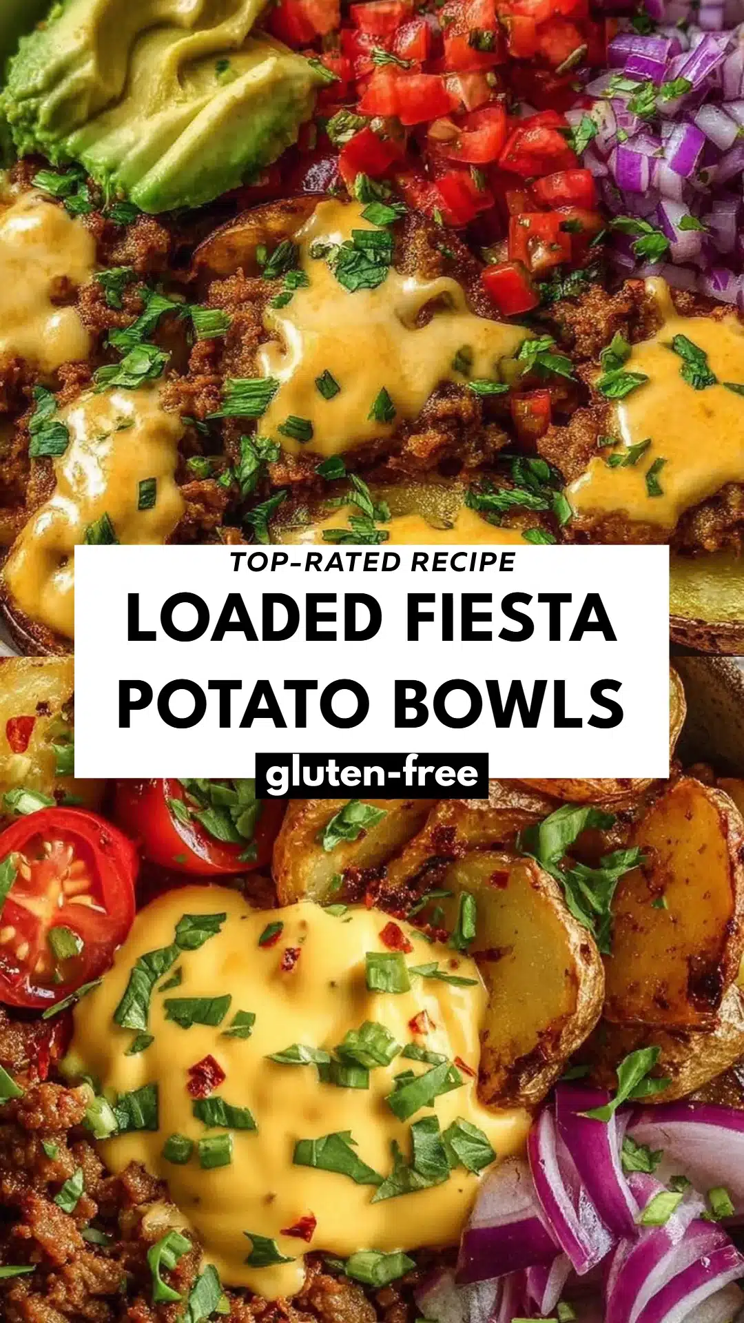 Loaded Fiesta Potato Bowls