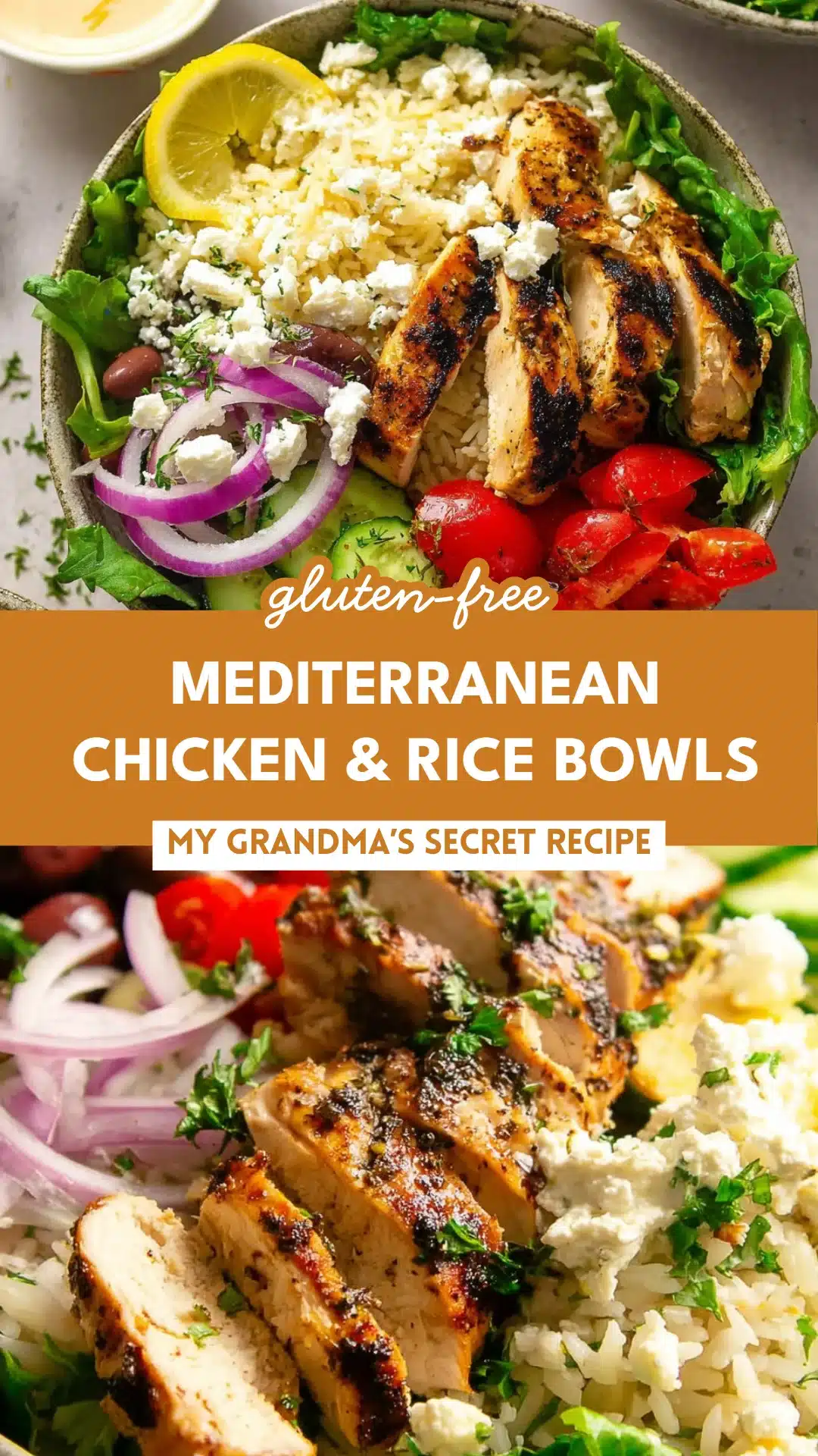 Mediterranean Chicken & Rice Bowls