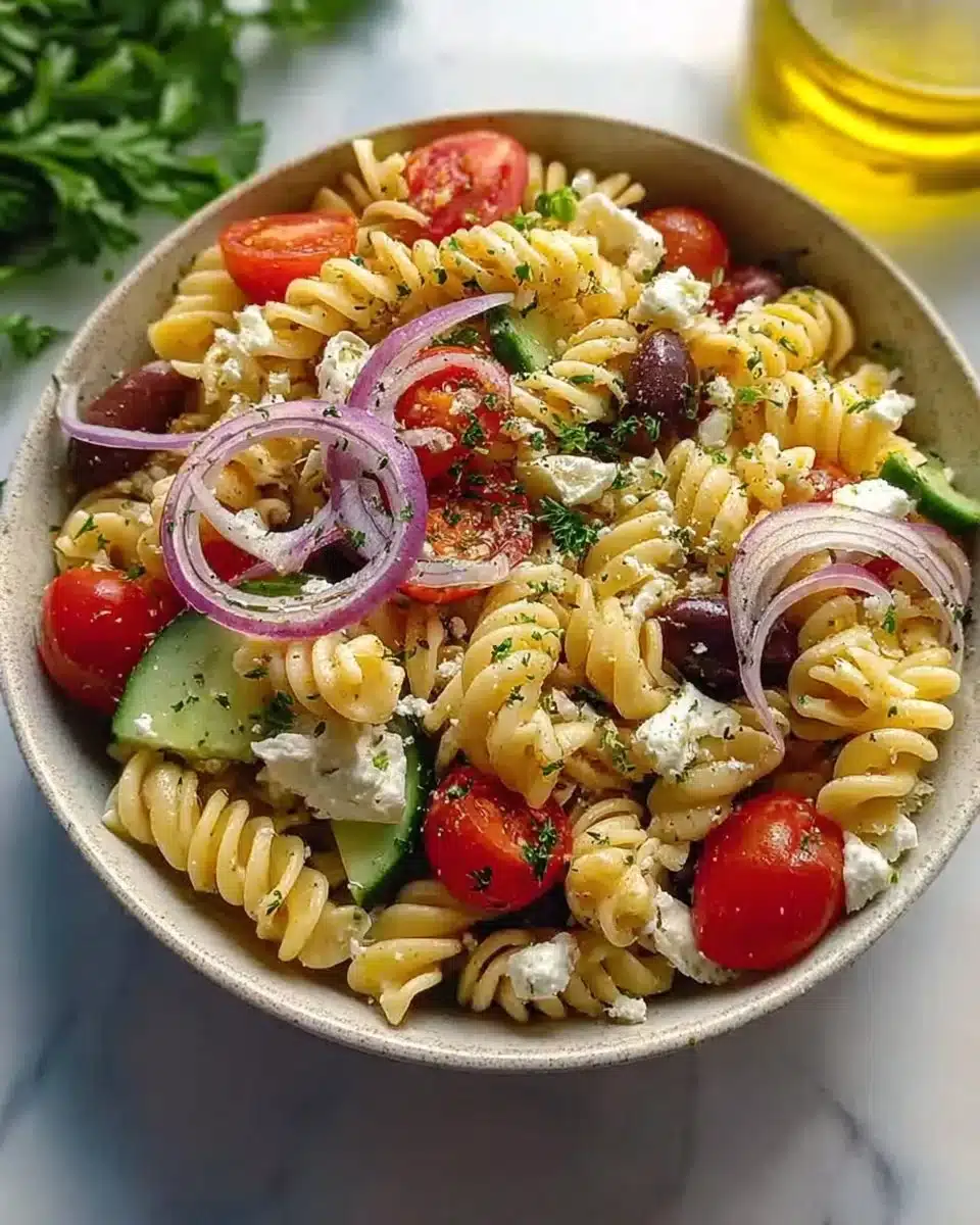 Mediterranean Pasta Salad