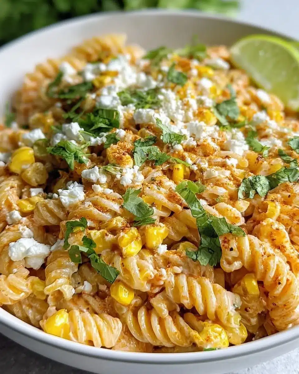 Mexican Street Corn Pasta Salad