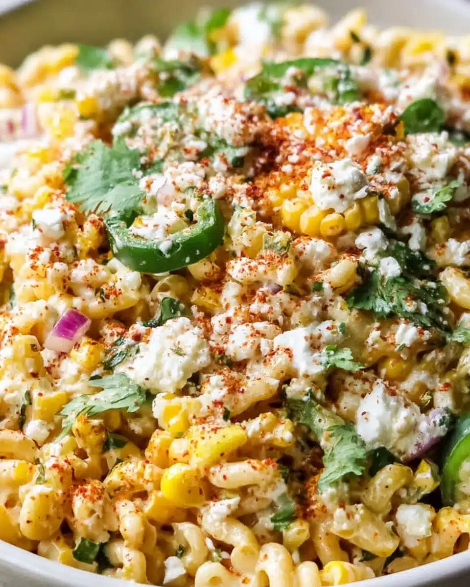 Mexican Street Corn Pasta Salad