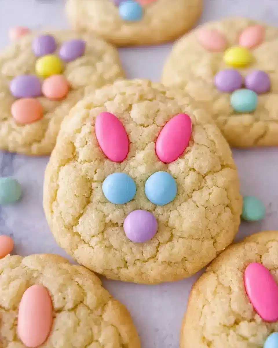 M&M Bunny Cookies: Soft, Chewy, and Perfect for Easter