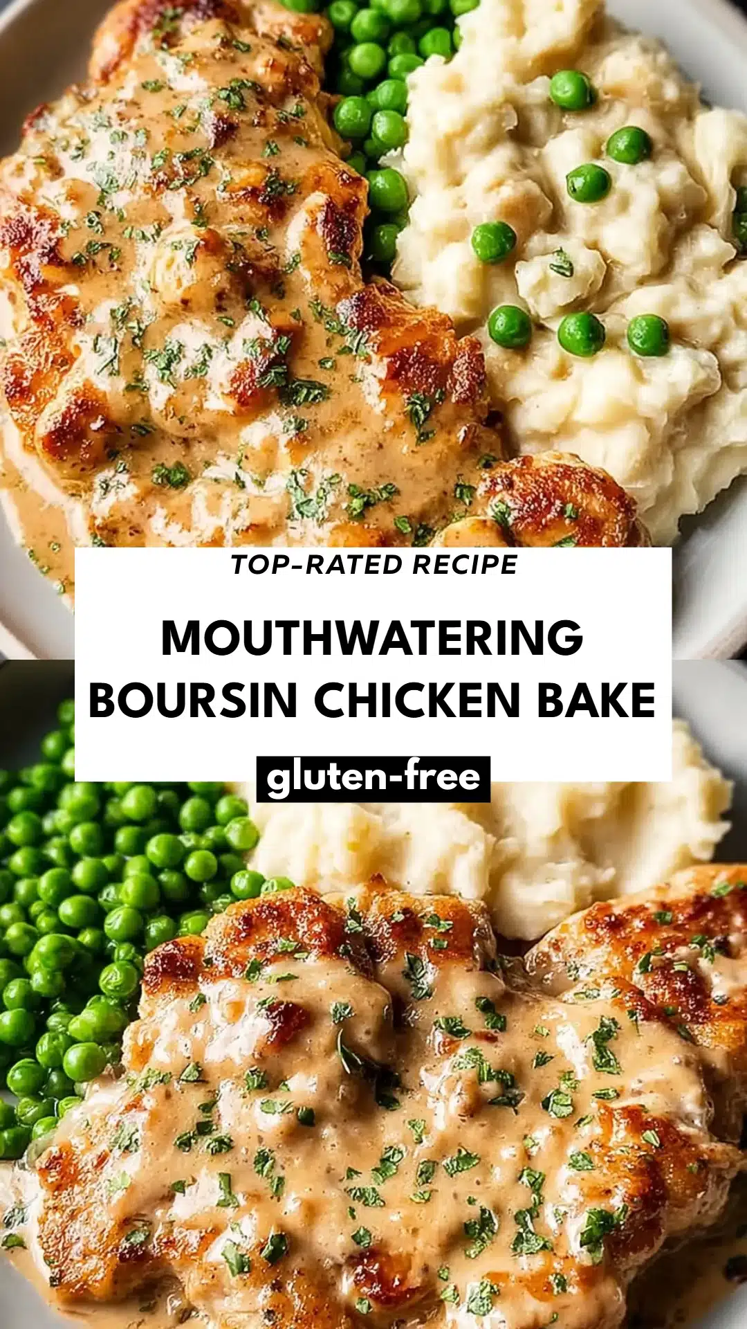 Mouthwatering Boursin Chicken Bake