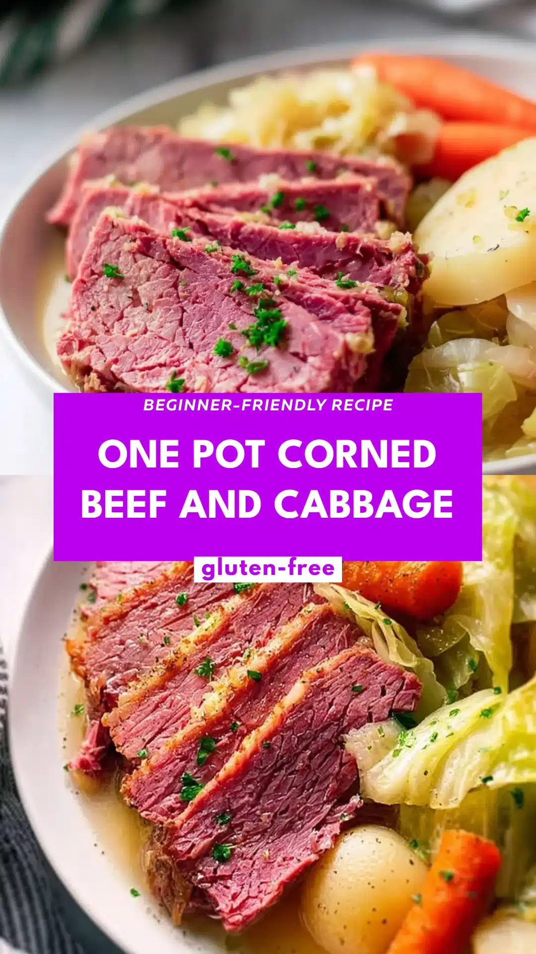One Pot Corned Beef and Cabbage