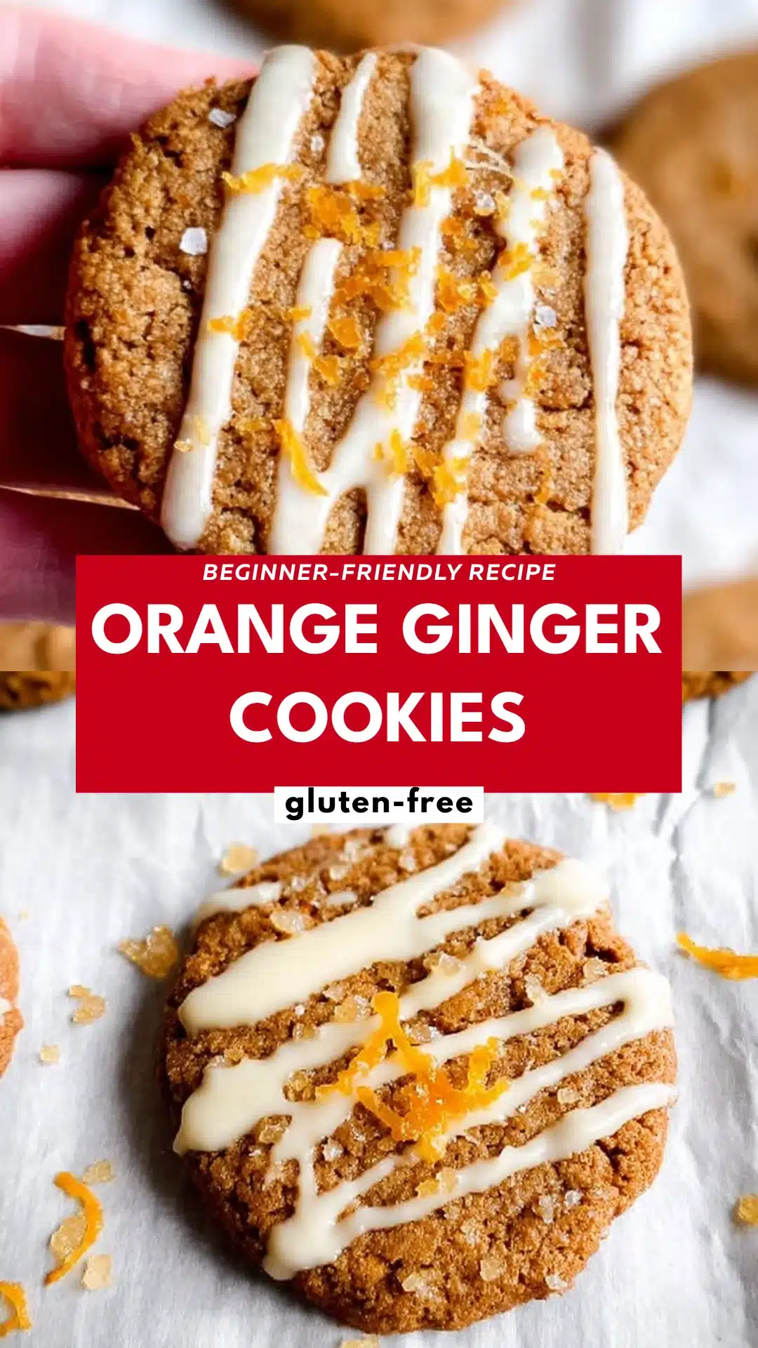 Orange Ginger Cookies
