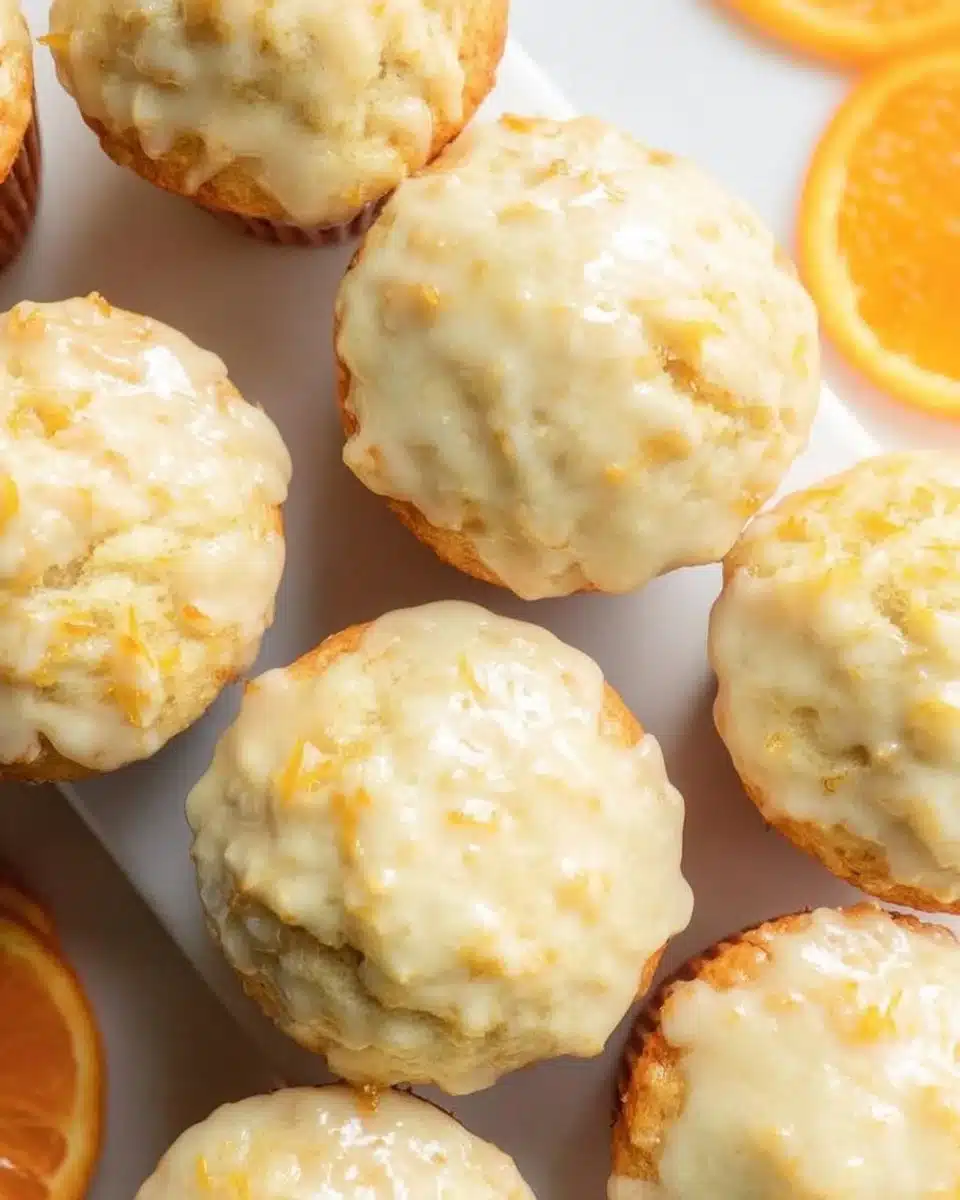 Orange Vanilla Buttermilk Muffins