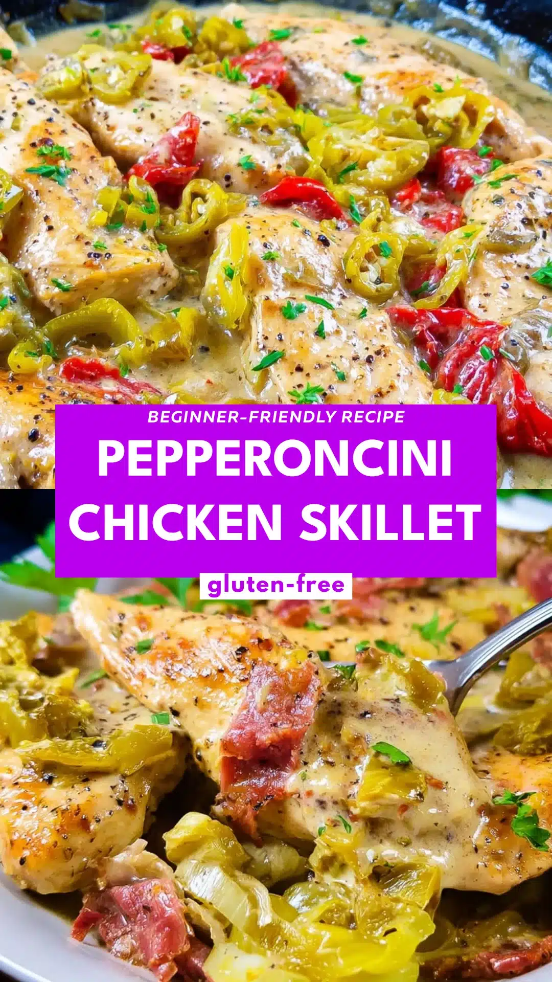 Pepperoncini Chicken Skillet
