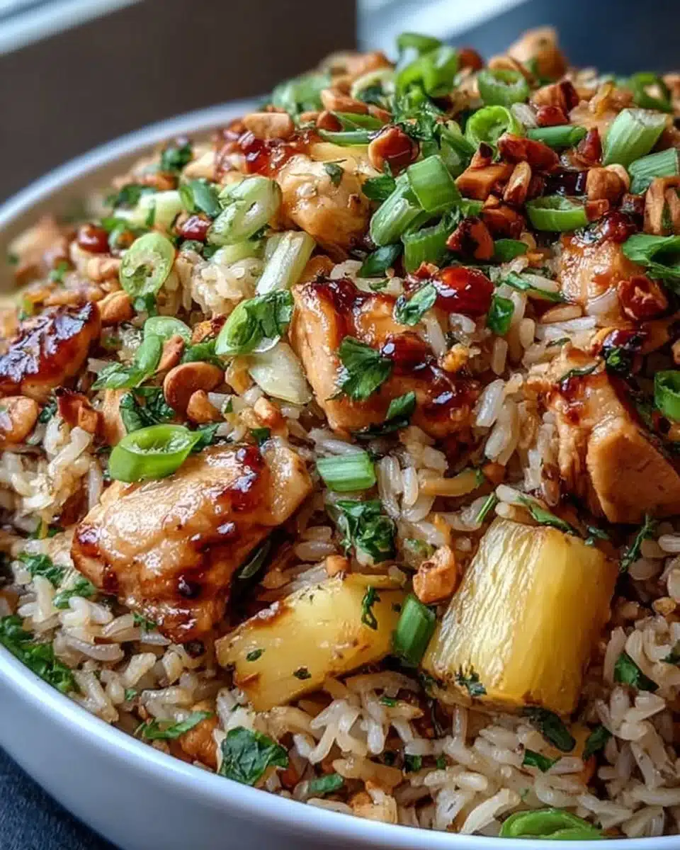 Pineapple Chicken and Rice: A Sweet and Savory Weeknight Favorite