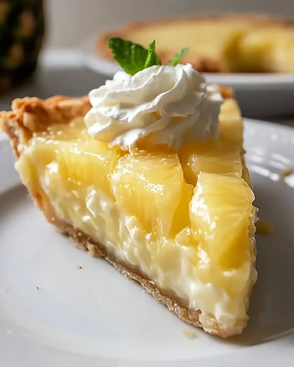 Pineapple Pie (Johnny Cash's Mother's Recipe)