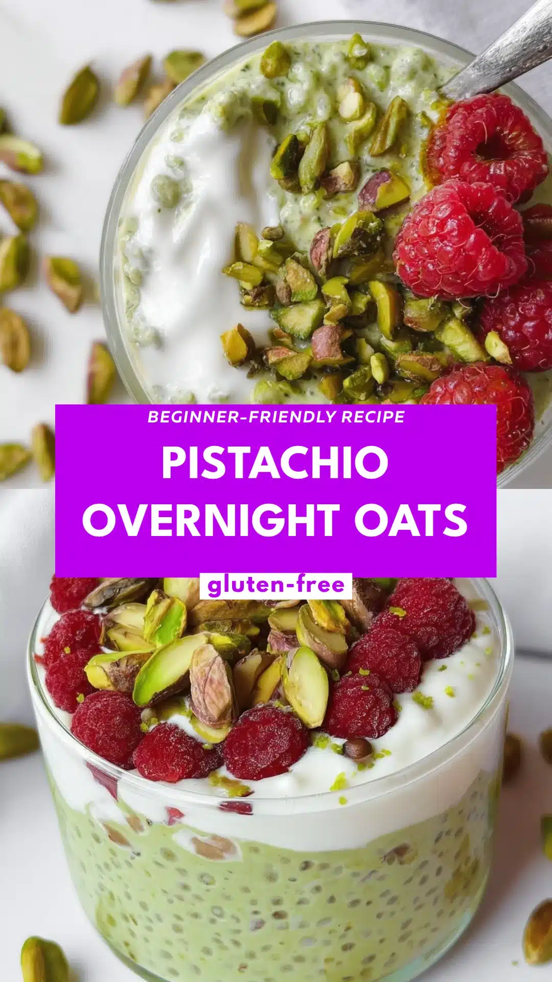 Pistachio Overnight Oats