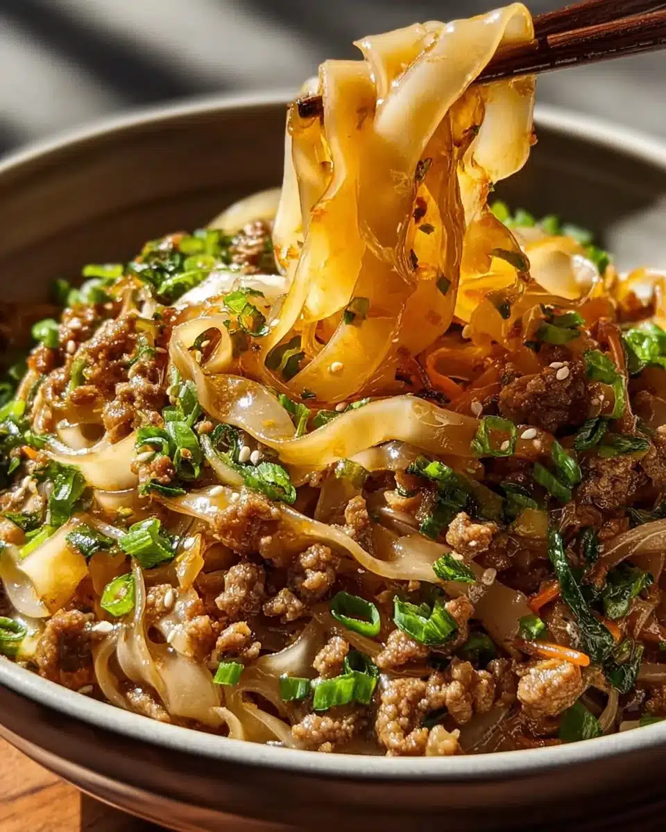 Potsticker Noodle Bowl