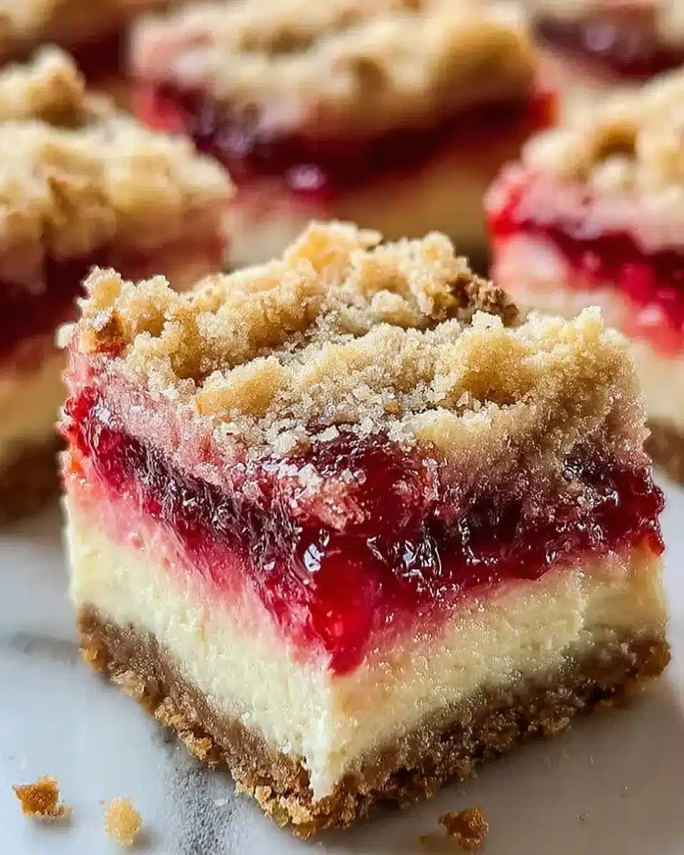 Ina Garten Rhubarb Cheesecake Squares