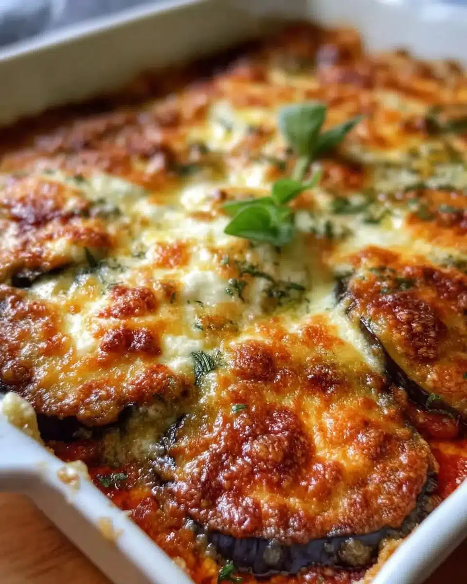 Ricotta Eggplant Casserole