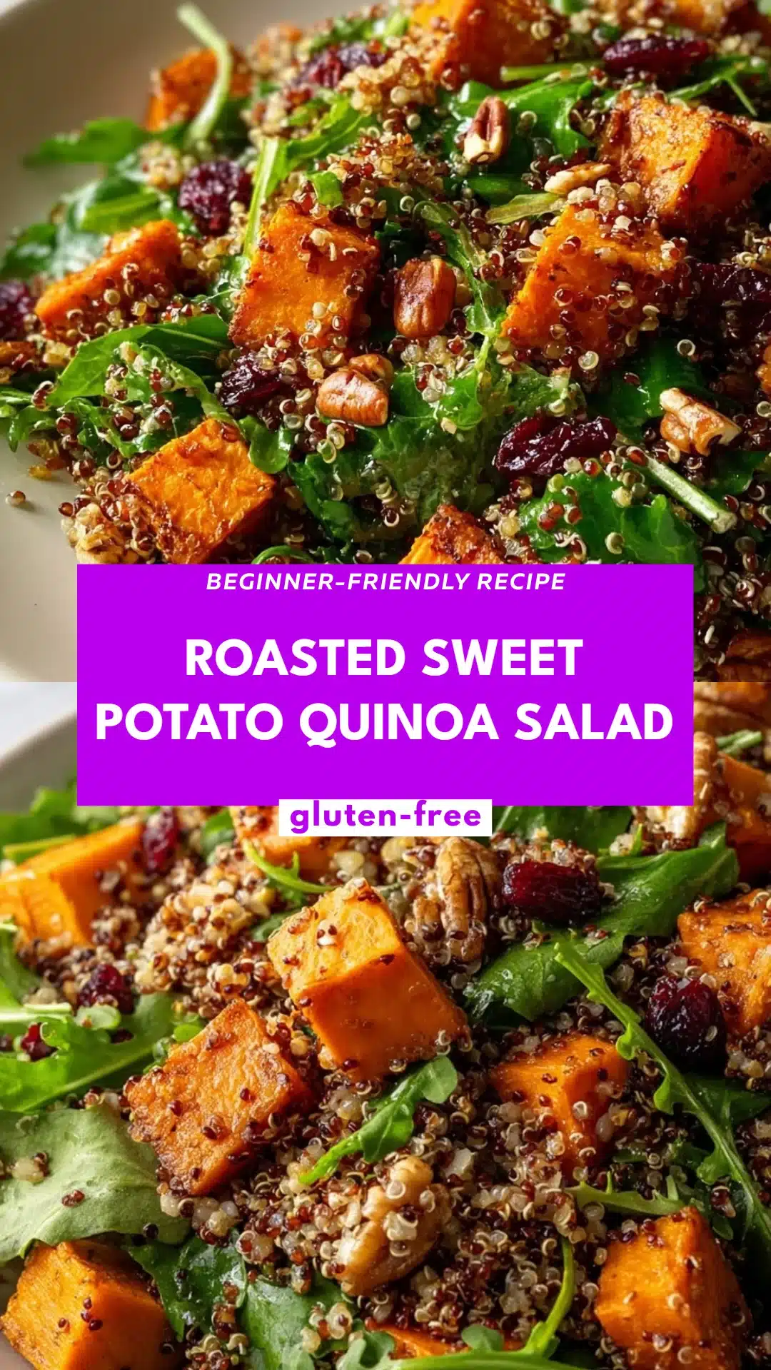 Roasted Sweet Potato Quinoa Salad