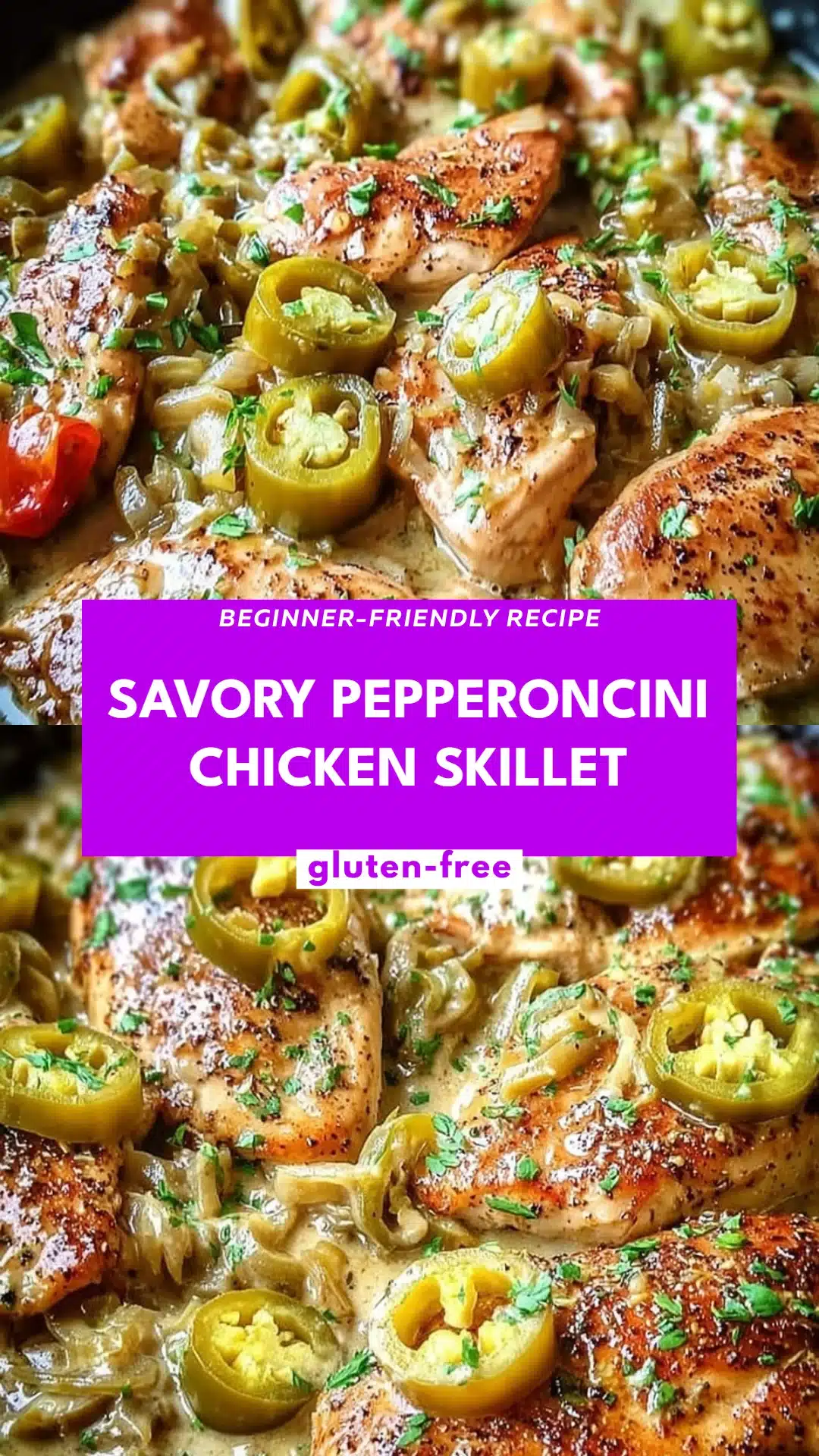 Savory Pepperoncini Chicken Skillet